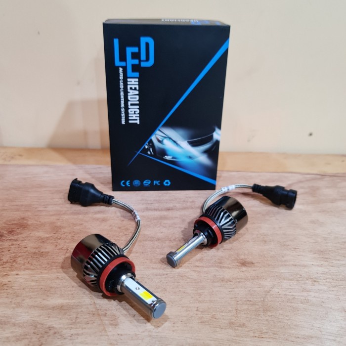 ✨New Bohlam Led H8 H11 H16 3000K 4300K 6000K 3 Warna Stingray Bisa Gojek