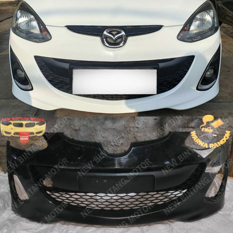 Bumper depan mazda 2 R 2010 2013 original