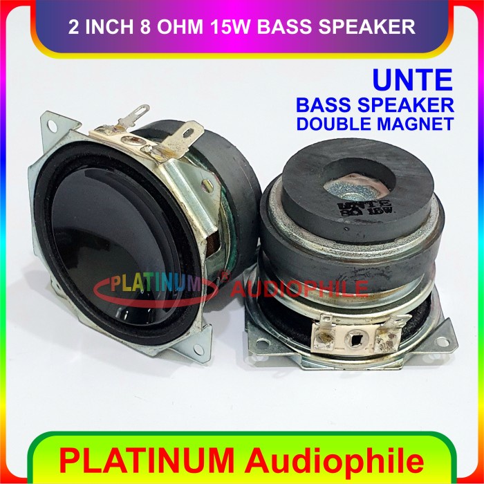 Speaker 2 Inch Hifi Bass Speaker Double Magnet Speaker 2" Mid Woofer