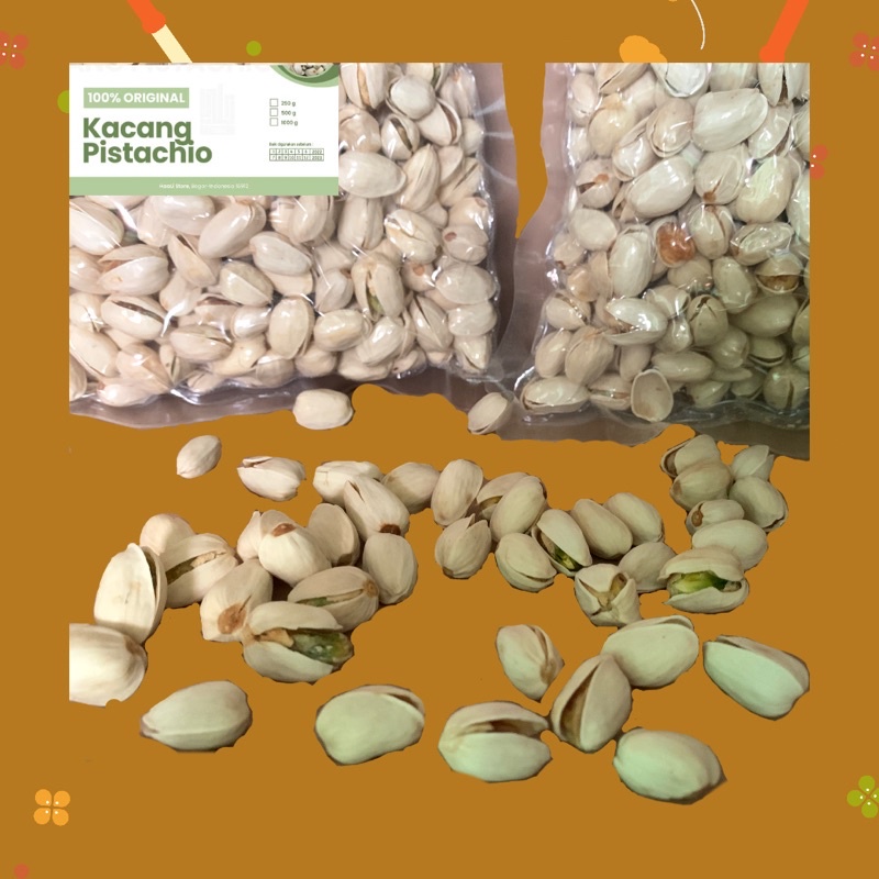 

Kacang Pistachio 1Kg Pistasio Ed 1 Kg Pista Roasted Panggang Matang Fustuk Ketawa Rasa Asin Arab