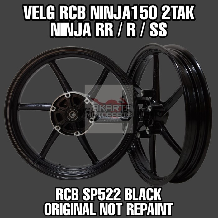 VELG RCB SP522 NINJA RR NINJA R SS RING 17 215 300 BLACK HITAM