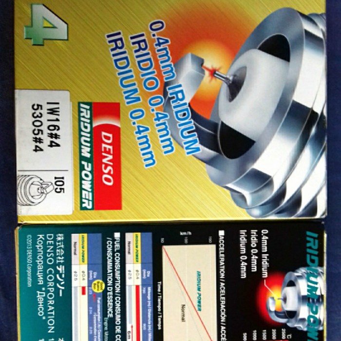 Busi Denso Iridium Iw16 Toyota Kijang Kode Hm041