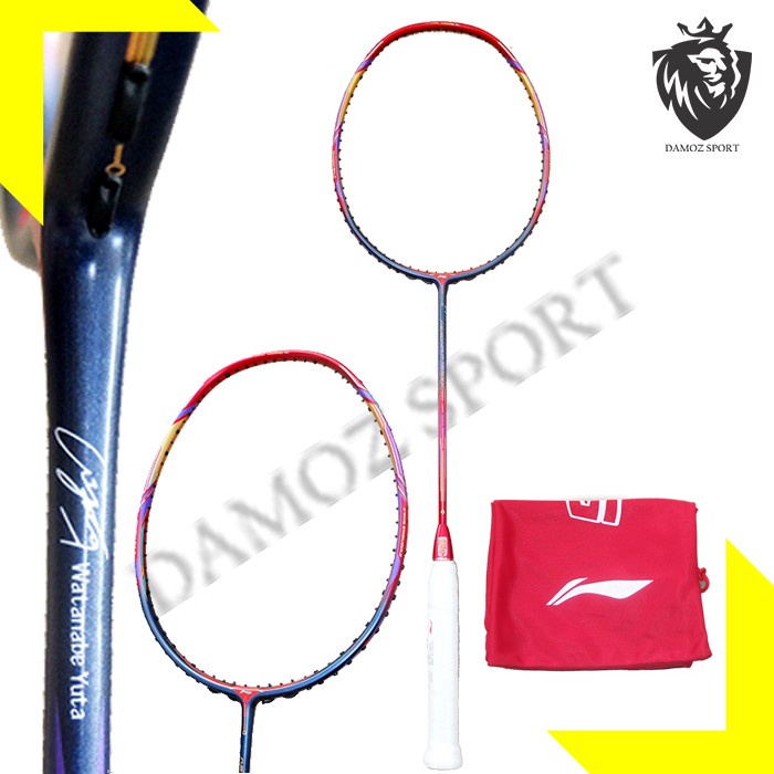 [New Ori] Raket Badminton Lining Aeronaut 9000C  9000 Combat Yuta Watanabe Limited