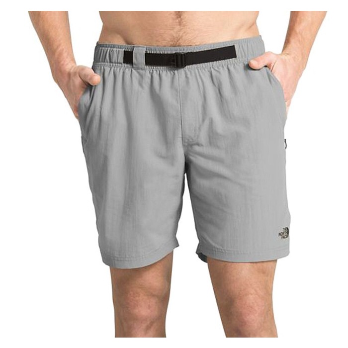 [New Ori] Celana Pendek The North Face Class V Belted Trunk Men - Folkstone Grey Berkualitas