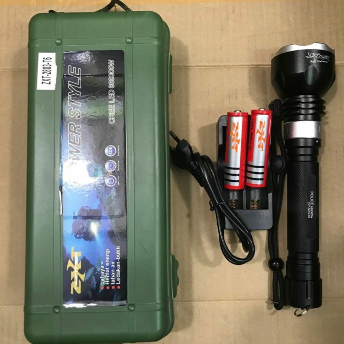 [New] Senter Selam Led Zxt 2803 T6 Diskon