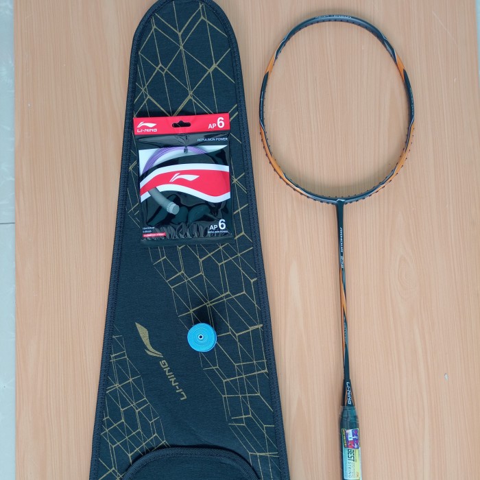[New Ori] Raket Bulutangkis Li-Ning Armour 232 Series Original Mega Tension Bisa Gojek