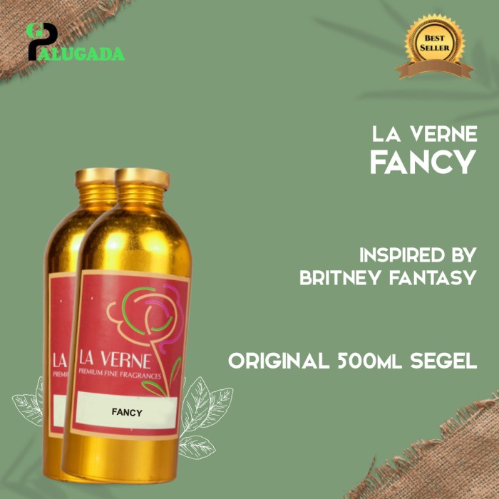 [Ori] Bibit Parfum Murni Fancy  La Verne 500Ml Segel Berkualitas