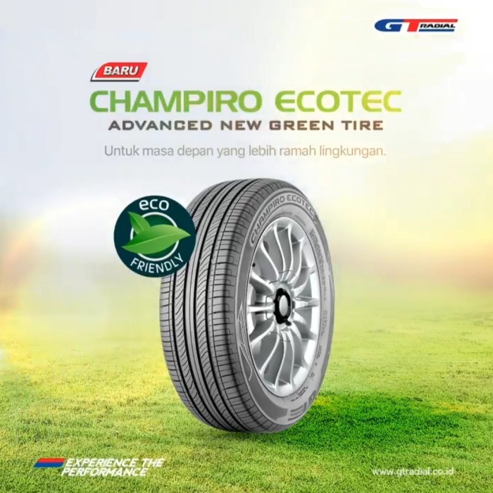 BAN LUAR GT RADIAL CHAMPIRO ECO-G 185 70 R.14 88S ORIGINAL