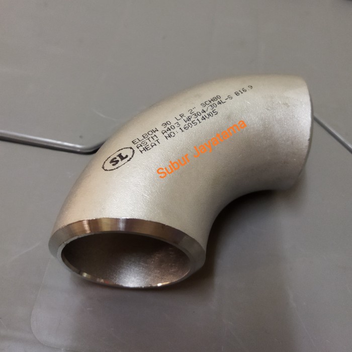 ✅COD Elbow Knee Las Sch 80 Stainless 304 2  Inchi Dn 50 Bisa Sameday
