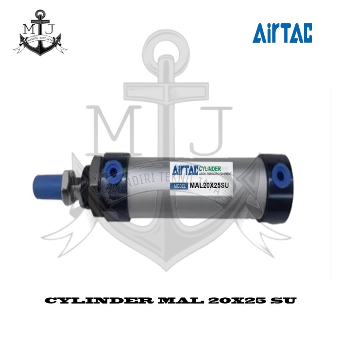 ✅COD Cylinder Pneumatic Airtac Mal 20 X 25 Su Mal20X25Su Bisa Gojek