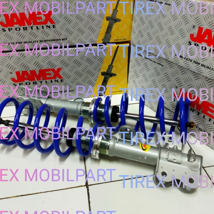 Coilover SHOCK Breaker JAMEX ADJUSTABLE VELOZ / NEW AVANZA DEPAN 2012+