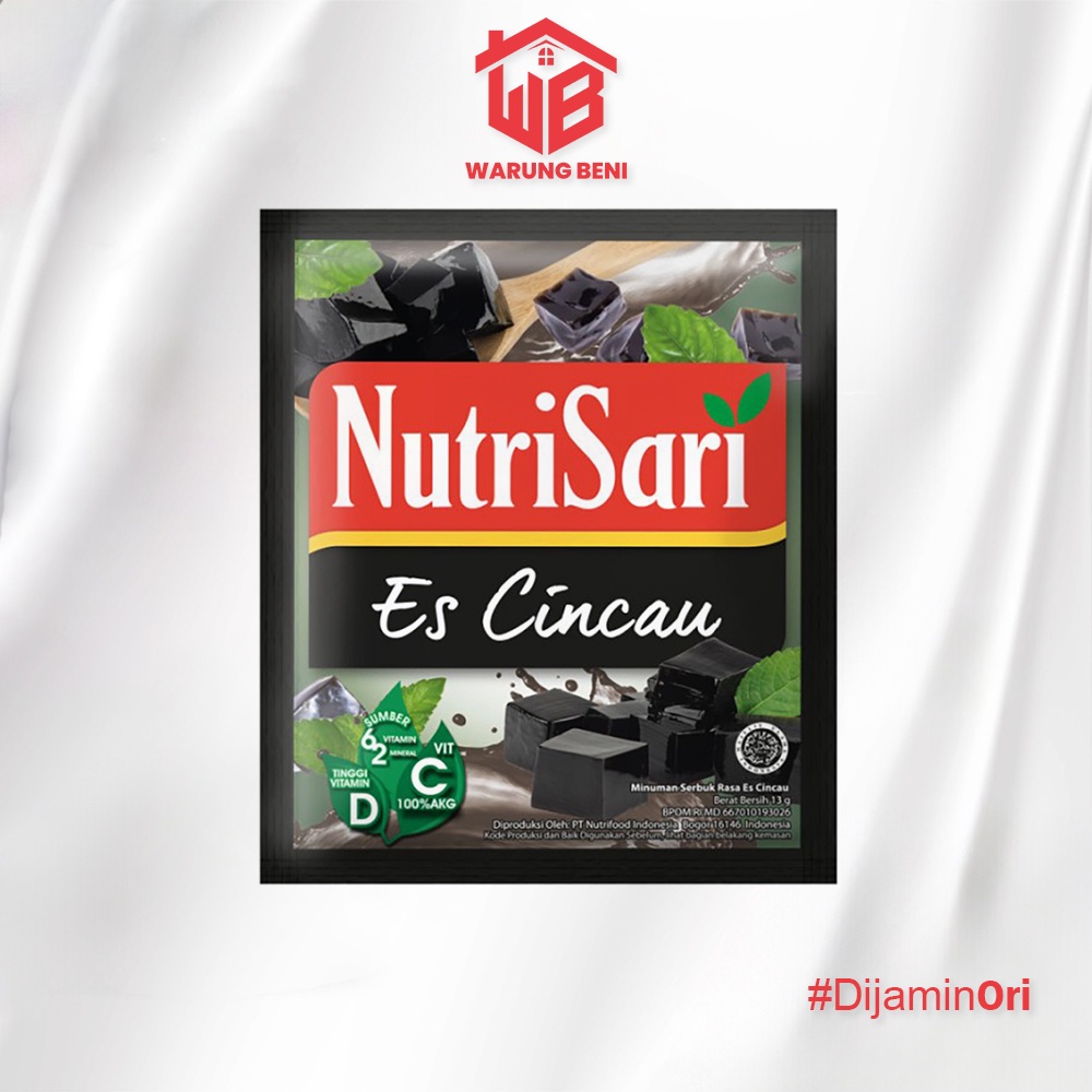 

NutriSari Es Cincau - Minuman Segar Bervitamin (40 Sachet)