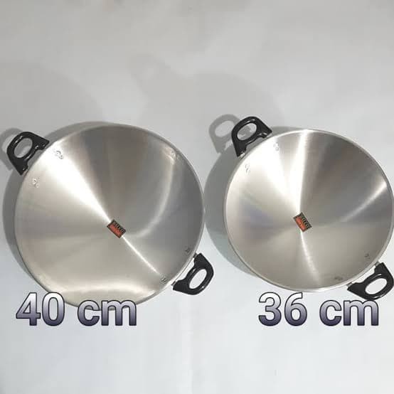 [TERLARIS] KHUSUS GOJEK/GRAB - WAJAN/KUALI ALUMINIUM HALCO 36CM