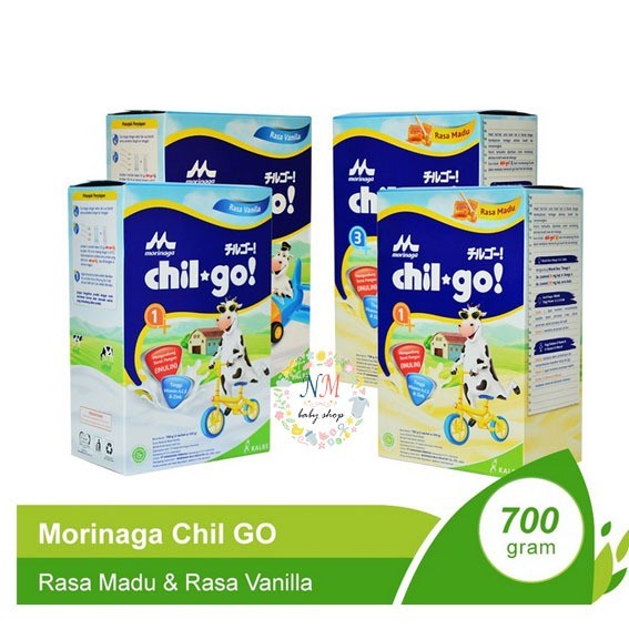 

Morinaga Susu Pertumbuhan Anak Chilgo Bubuk 1+ 3+ 700 Gr