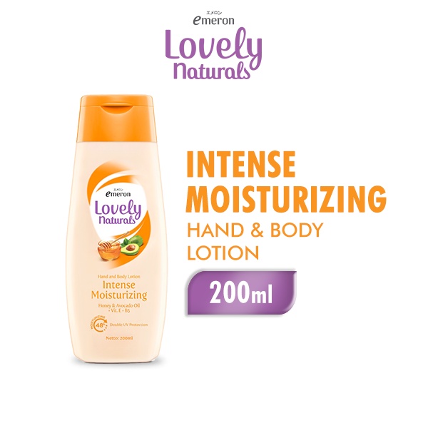 Emeron Lovely Naturals Hand & Body Lotion Intense Moisturizing 200 ml