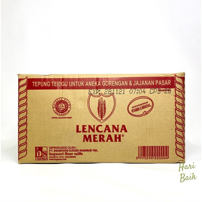 

Promo Terigu Lencana Merah 1Kg Isi 12Pouch Terbaru