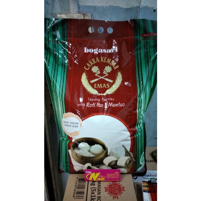 

Sale!! gasari Tepung emas Roti pao & mantao 5kg &