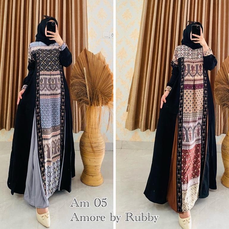 Termurah Amore By Rubby / Amore Ruby /Annemarie 05 / Annemarie Amore By Rubby / Gamis Ori Amore By Rubby / Ori Amore By Ruby Bisa Cod