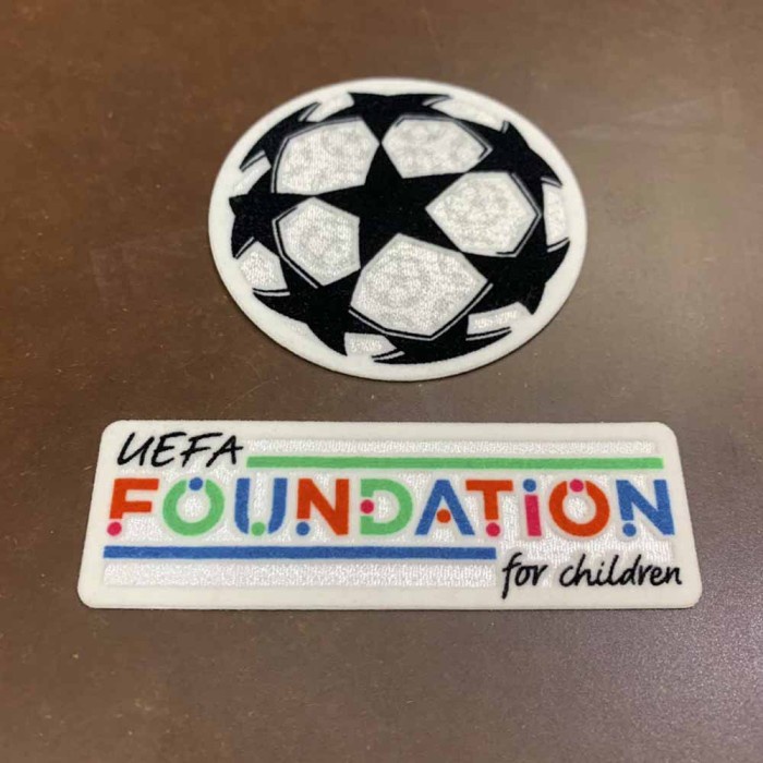 [New] Original 2021 - Now Piala Champions Patch Jersey League Ucl Bisa Sameday