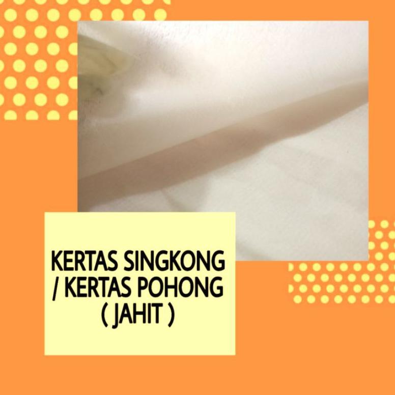 

Miliki - KERTAS SINGKONG/ KERTAS POHONG KEPERLUAN JAHIT ~