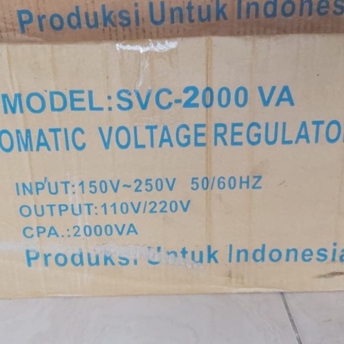 STABILIZER MATSUNAGA 2000 WATT STAVOL MATSUNAGA