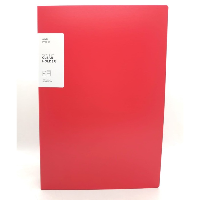 

Termurah Clear Holder Daiichi Folio 100 Pockets Terbatas