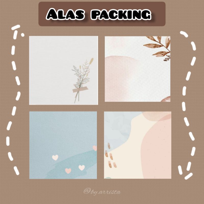 

ALAS PACKING| AKSESORIS KOREA | PACKING MANIK-MANIK|