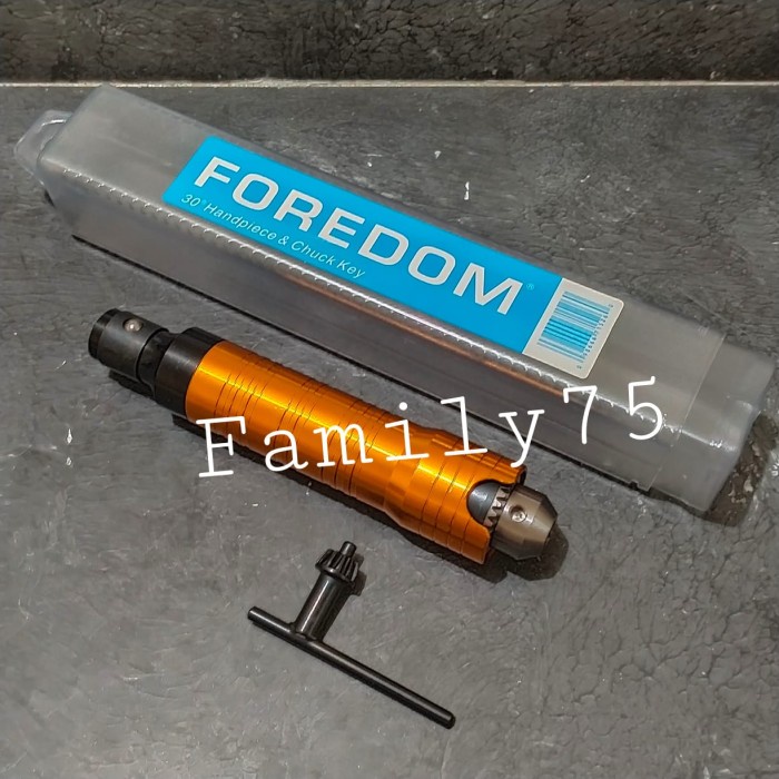 ✅New Ori Foredom Handpiece 6Mm Kepala Bor Gantung Gagang 6 Mm Grinder Chuck Berkualitas