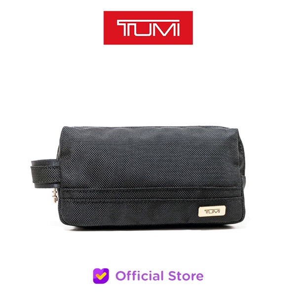 ✨Sale Tumi Small Kit Travel Pouch - Black Berkualitas