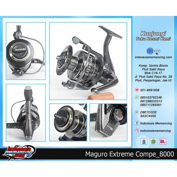Reel Pancing Spinning maguro Extreme Compe 8000