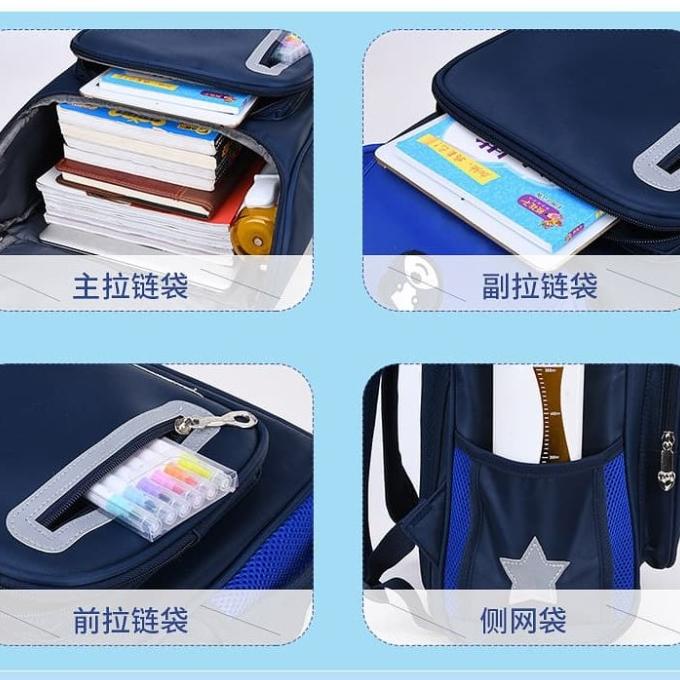 TAS RANSEL IMPORT SEKOLAH ANAK SD / TK / LAKI / COWOK / CEWEK BAGUS