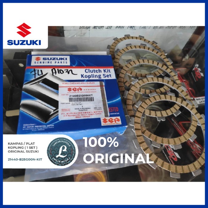 ✨Ori Kampas Plat Kopling Satria Fu 150 Thunder 125 Asli Original Suzuki Berkualitas