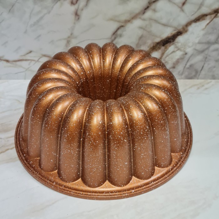 

✅Termurah Loyang Premium Bundt Pan Elegant Loyang Kue Bolu Tulban Anti Lengket Berkualitas