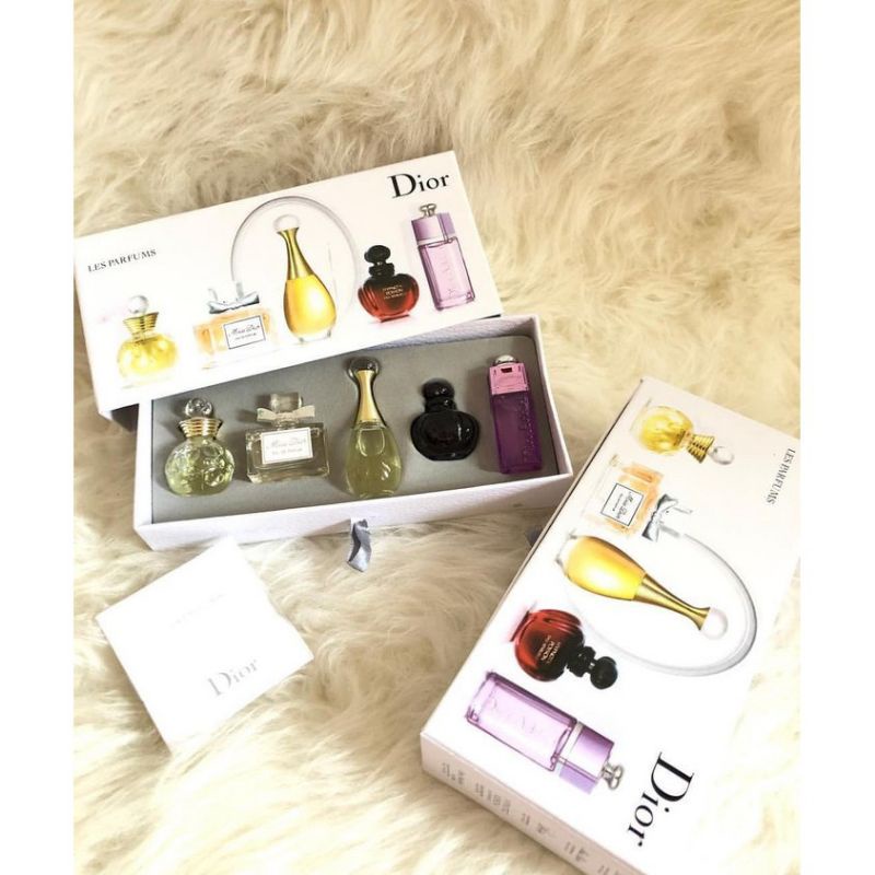[PREMIUM] BEST PRODUCT Parfum Dior Set Isi 5 - Parfum Pria - Parfum Wanita - Minyak Wangi