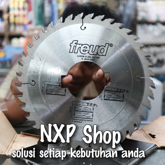 ✅Ori Circular Saw 250 X 70Dkn X 40T Circle Belah Potong Kayu 10 Freud Asli Diskon