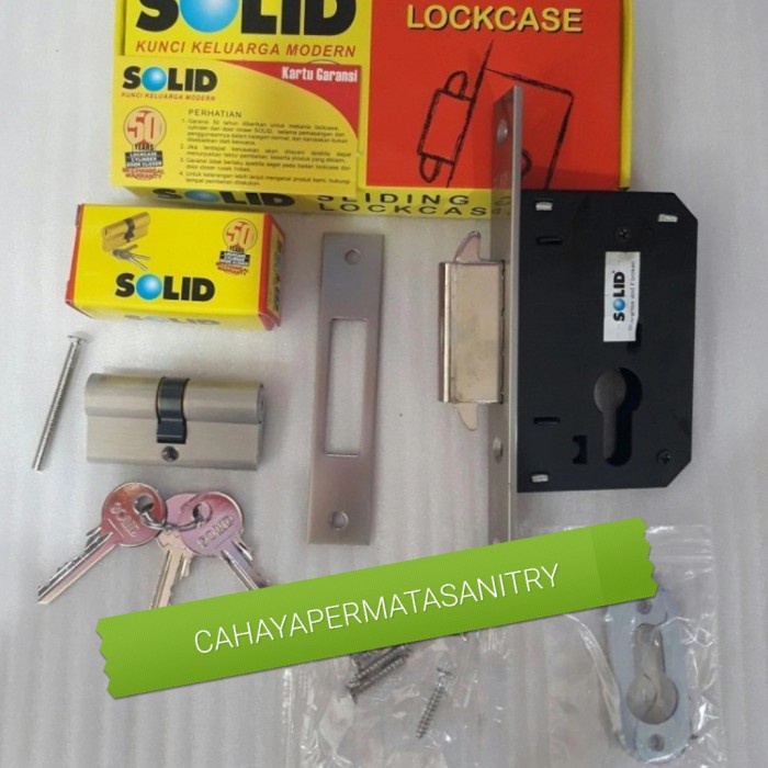 ✅Sale Body Kunci Sleding Solid/Pintu Geser Solid/Kunci Pintu Sleding Bisa Sameday