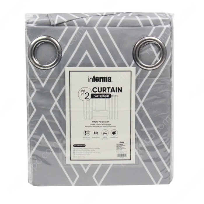 ✅Ready Gorden/Curtain Abu Informa Murah Bisa Sameday