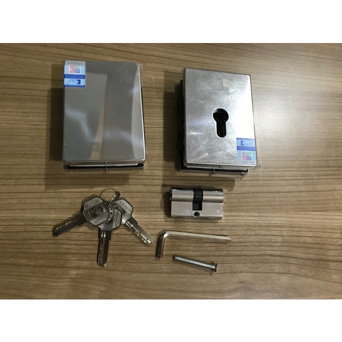 ✅Sale Glass Door Patch Lock Kpl 960 Kunci Pintu Kaca Tengah Glass To Glass Bisa Gojek