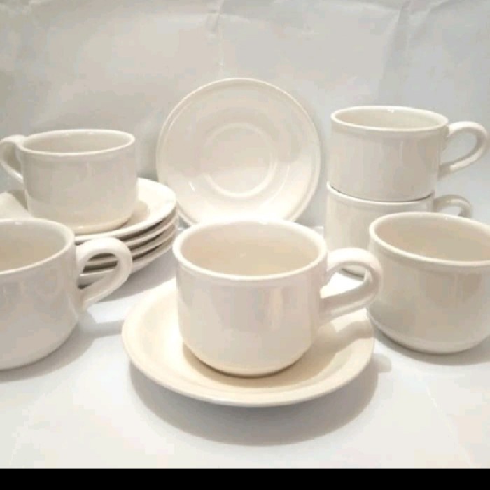 ✅Termurah Cangkir Set/Cangkir Teh/Cangkir Kopi Isi 12 Pcs Berkualitas