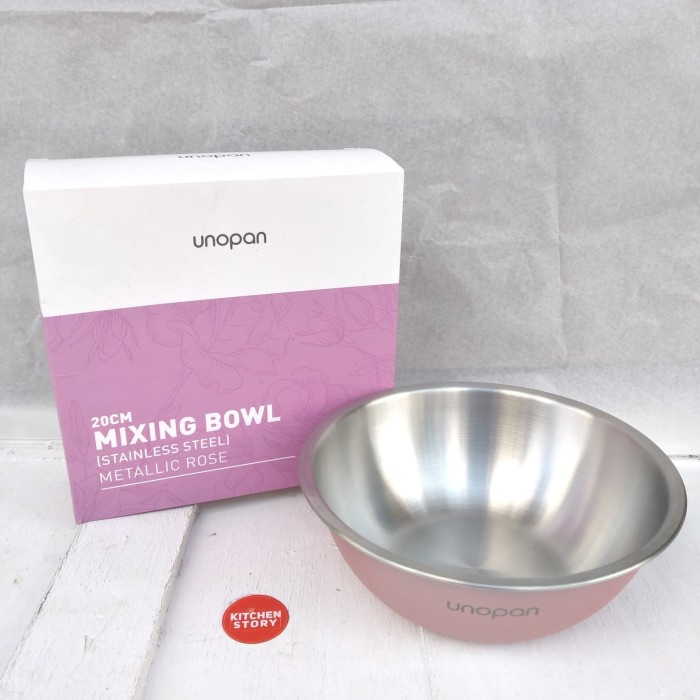 

✅Termurah Mixing Bowl Stenless Unopan Un30012 Bisa Gojek