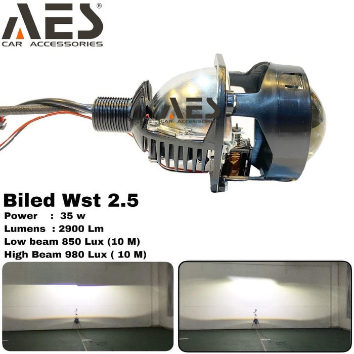 ✨New Biled 2.5 Wst Bluelens Aes I Projector Aes Biled 2.5 Inchi - Led Wst Terbatas