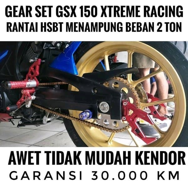 ✨COD Aksesoris Gear Set Gsx 150 Xtreme Sss Sinnob Gsx Gear Set Gsx 150R Terbatas