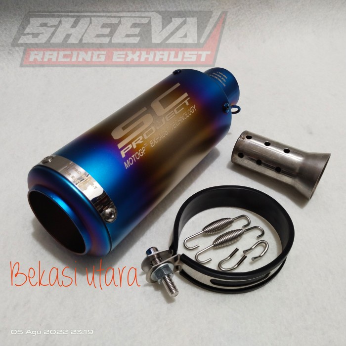 ✨New Ori Silincer Selencer Knalpot Racing Sc Project Sc Procced Bonus Db Killer Terbatas