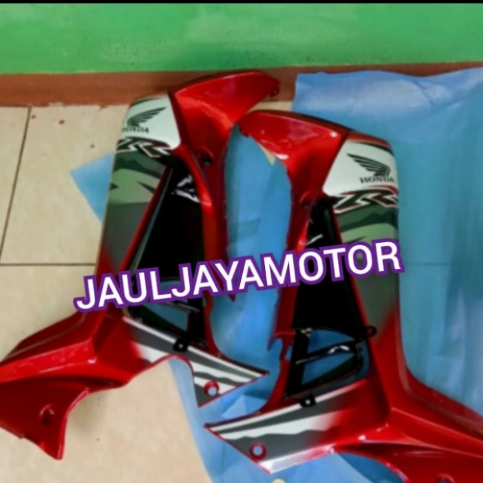 ✨New Ori Cover Body Depan Sayap Samping  Lover Supra X 125 New Betmen Merah Limited