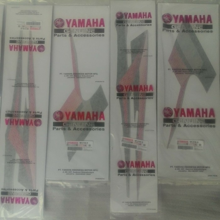 ✨New Ori Striping Body Scorpio G 2004 Hitam Lis Merah Bisa Gojek