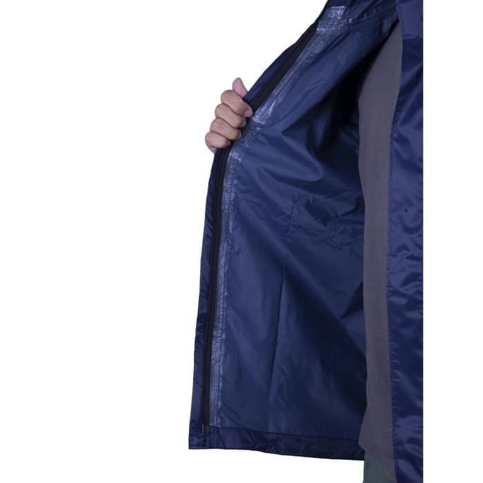 Respiro The Challenger | Jas Hujan Motor 100% Waterproof - Navy