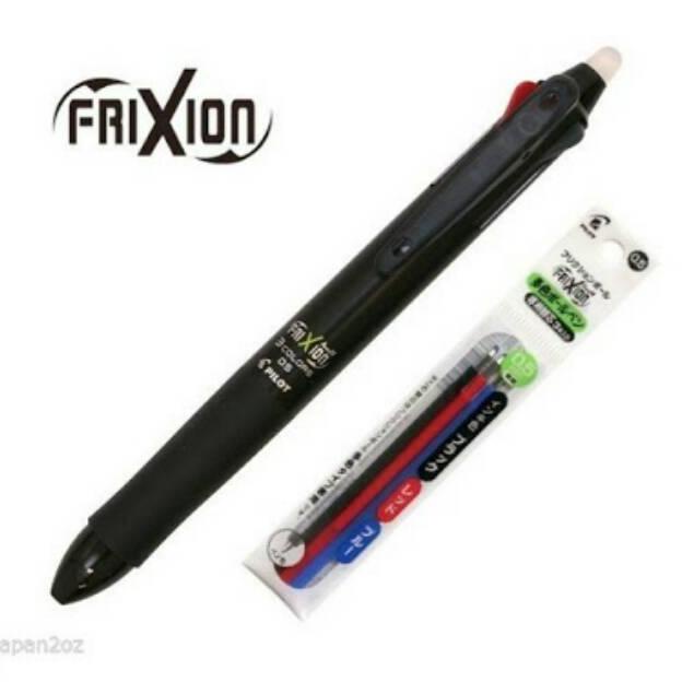 

BISA COD Pulpen Frixion 3 in 1 [ 1Pcs ] / Pilot Frixion 3 Warna / Pulpen bisa dihapus TERMURAH
