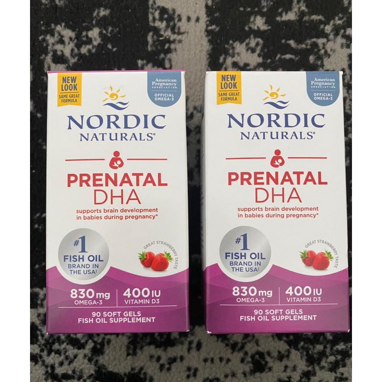 NORDIC NATURALS PRENATAL DHA STRAWBERRY 90 SOFTGELS