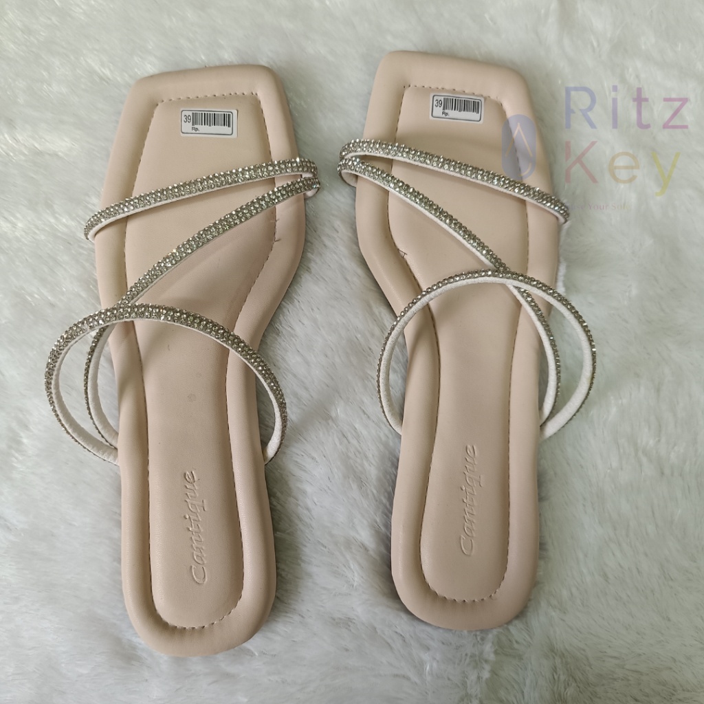 [MODEL TERKINI] Sandal Tali Jelly Wanita / Sandal Tali Nyaman Dipakai / Sandal Murah Kekinian