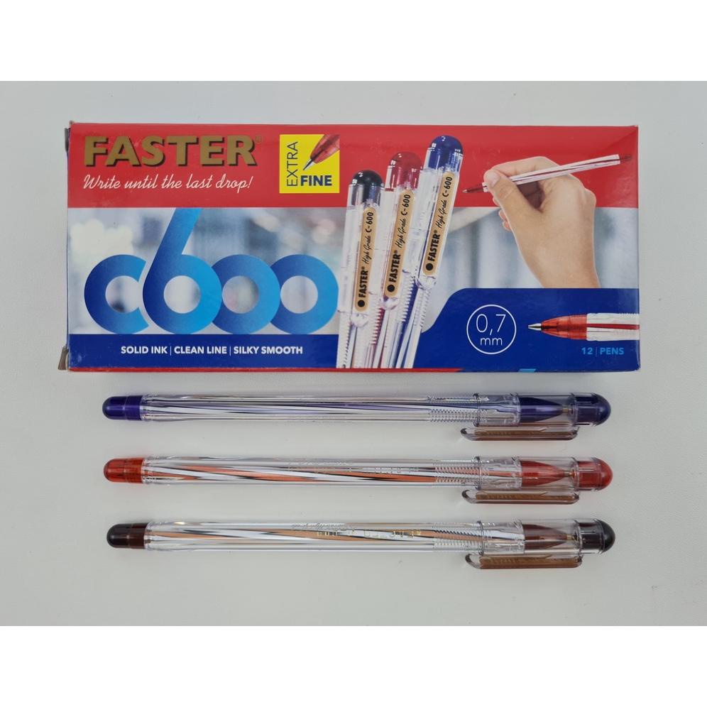 

TERMURAH Pena / Pulpen Faster C600 ORIGINAL PROMO